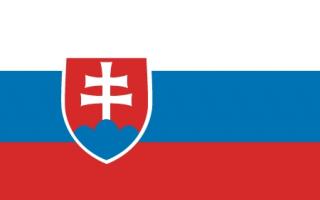 Rus tilida Slovakiya xaritasi