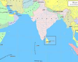 Kje je Šrilanka Kje je Šrilanka na zemljevidu sveta