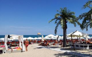 Plajele din Sunny Beach din Bulgaria