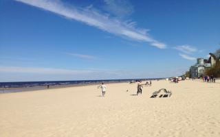 Nejlepší pláže v Jurmale Je možné se koupat v Jurmale v srpnu
